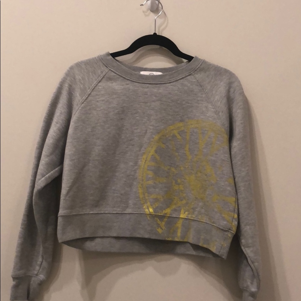 SoulCycle cropped sweatshirt
